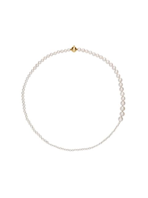Petite Peggy Necklace white