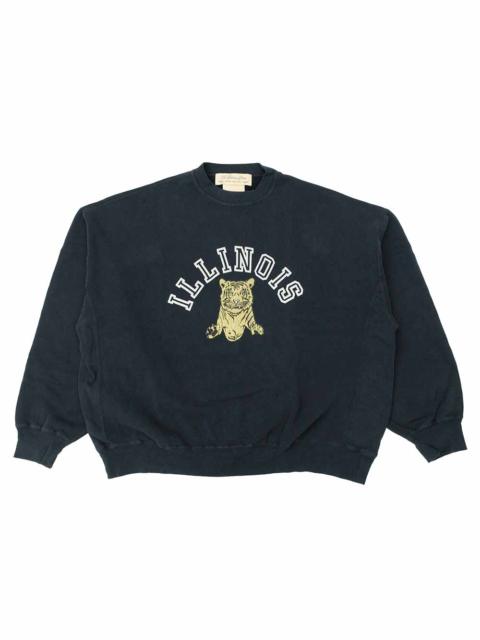 SP Processing Fleece-Lined Crew Neck Sweatshirt - ILLINOIS - RN29373151
