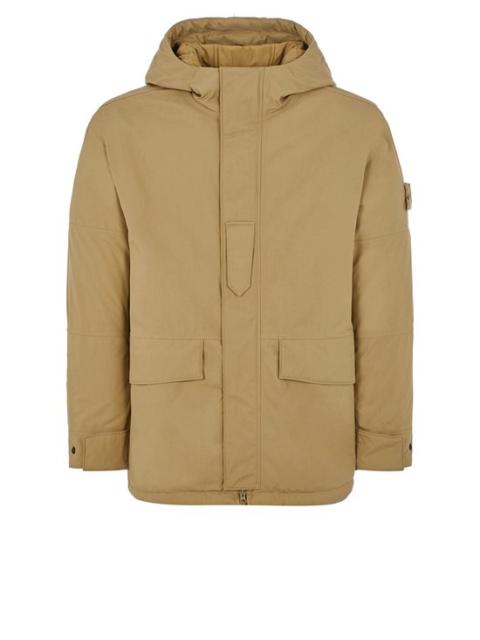 420F1 STONE ISLAND GHOST PIECE_O-VENTILE® WITH PRIMALOFT INSULATION TECHNOLOGY DARK BEIGE