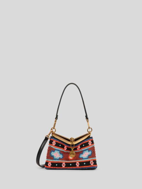 SMALL VELA BAG WITH BEAD EMBROIDERY