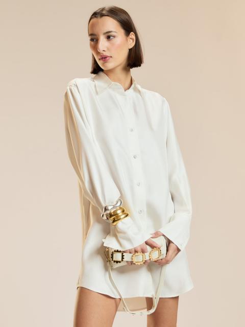 Collectible Silk Shirt Dress