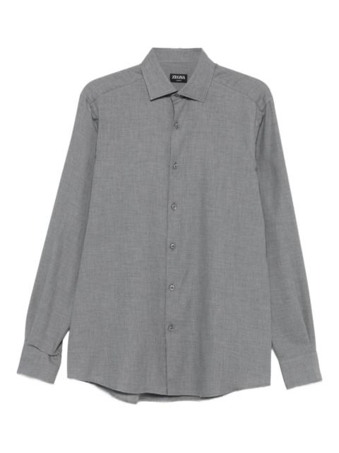 long-sleeve button-down shirt