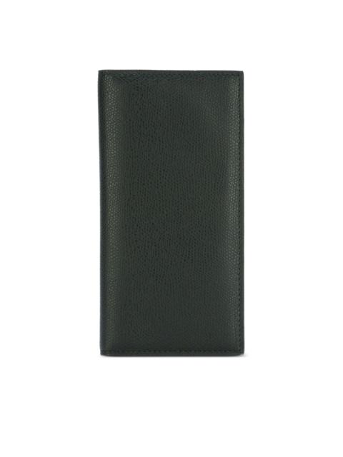 long textured wallet