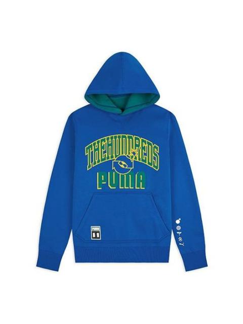 PUMA x The Hundreds Crossover Logo Printing Reversible Blue Green 598311-89