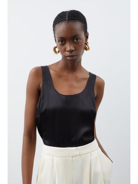 Premium Viscose Satin Woven Cami Top