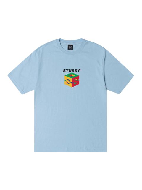 Stussy S64 Pigment Dyed Tee 'Sky Blue'