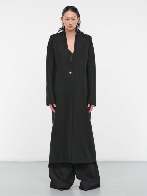 Paneled Wool Coat