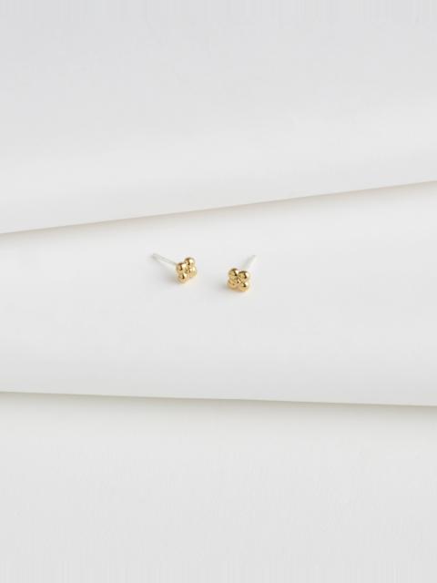 Demi-Fine Mini Dotted Stud Earrings