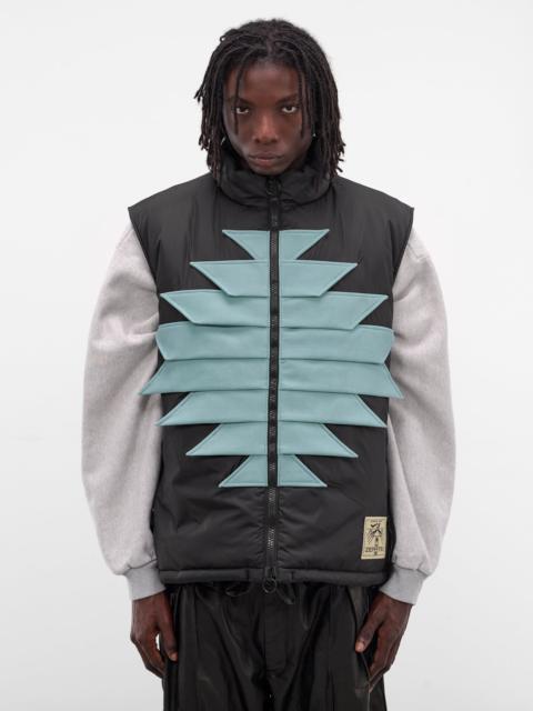 Black Nylon Zepher Fishing Vest