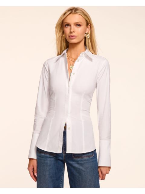 Steph Cotton Poplin Button Down Top