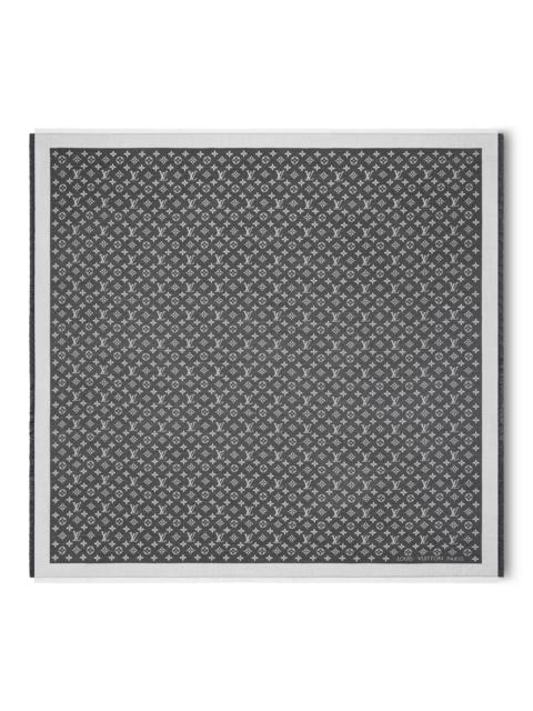 Monogram Denim Shawl