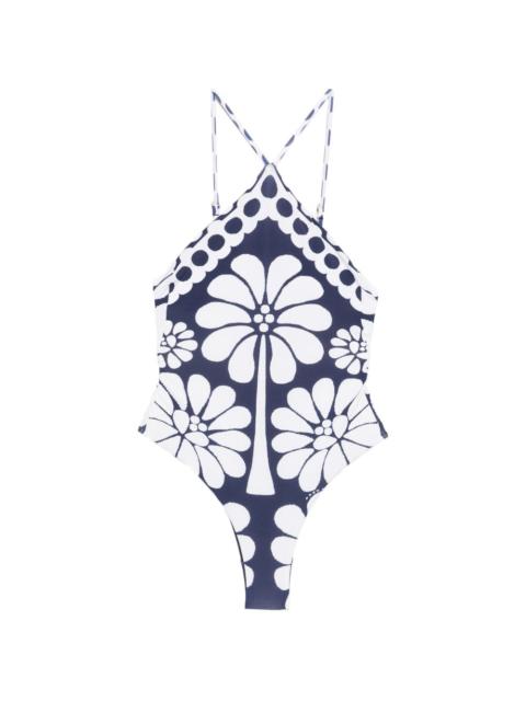 printed swimsuit