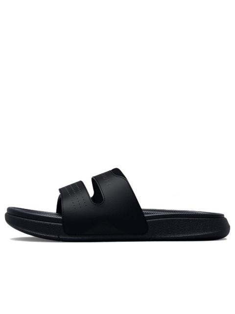 (WMNS) Under Armour Ansa Studio Slide 'Black Jet Grey' 3025045-001