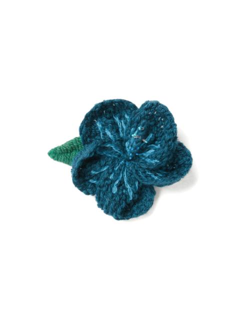 Hibiscus brooch