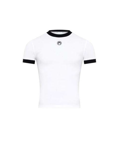 Moon Logo Jersey Fitted T-Shirt