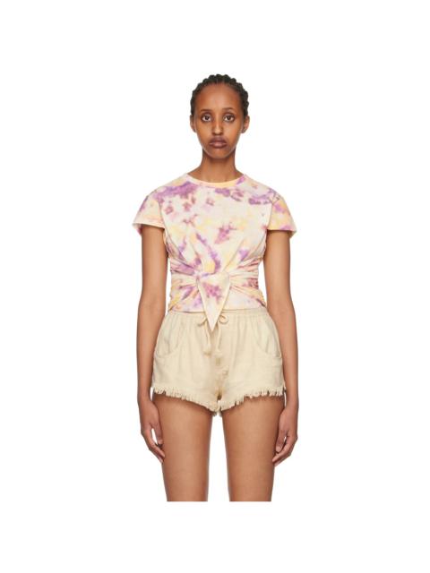 Yellow & Purple Zodya T-Shirt