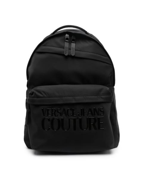 logo-lettering backpack