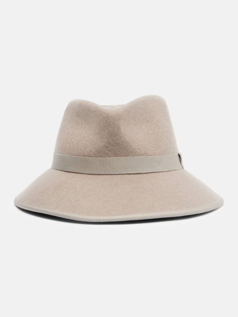 Mxalocusta wool felt fedora hat