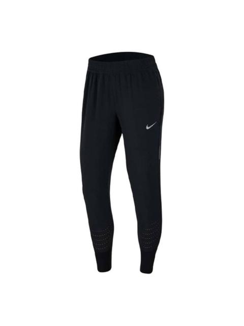(WMNS) Nike Swift Dri-FIT Breathable Running Sports Pants/Trousers/Joggers Black CZ1116-010