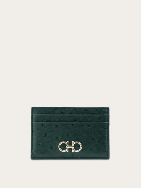 Gancini card holder