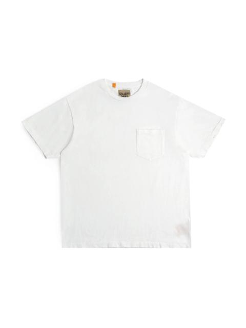 Gallery Dept. Plain Vintage Pocket T-Shirt White