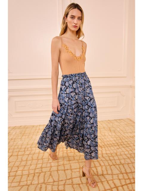 Nessa Cotton Midi Skirt