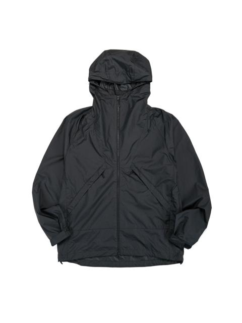 Rip-stop Hooded Jacket Black