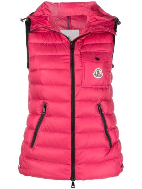 Glyco padded sleeveless gilet