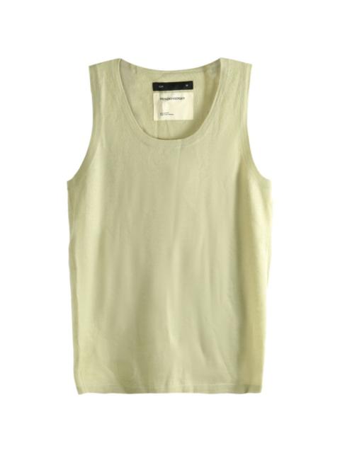 scoop-neck tank top