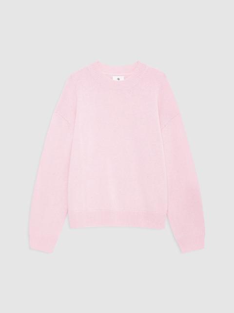Lee Crew Sweater - Powder Pink