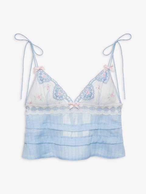 Dainty Doily Sleep Top