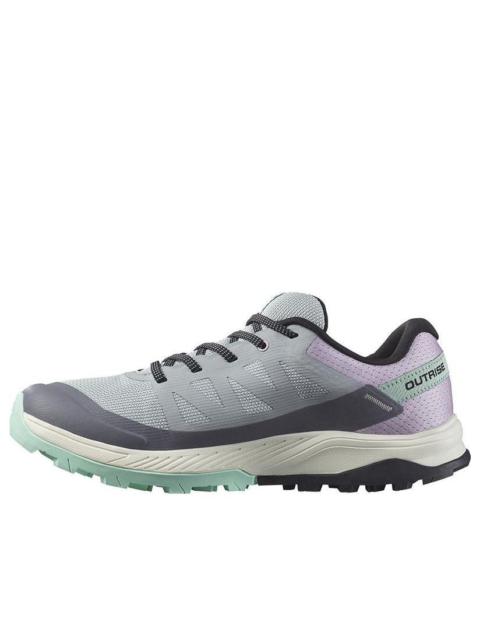 (WMNS) SALOMON Outrise GTX 'Quarry Orchid Bloom' 472192 / L47219200