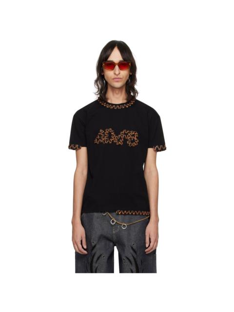 【関税込み】Andersson Bell ブラック Julian Tシャツ Andersson Bell Black Julian T-Shirt | REVERSIBLE