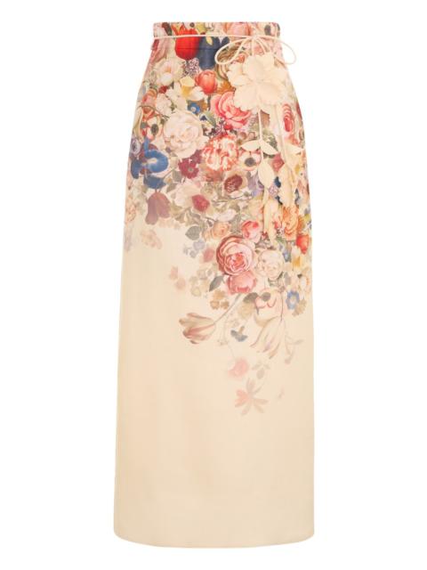 LUMINOSITY PENCIL MIDI SKIRT