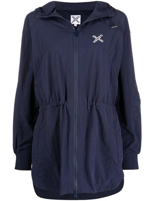 'Little X' hooded parka