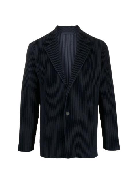 AW23 DROP 2 TAILORED PLEATED BLAZER - NAVY