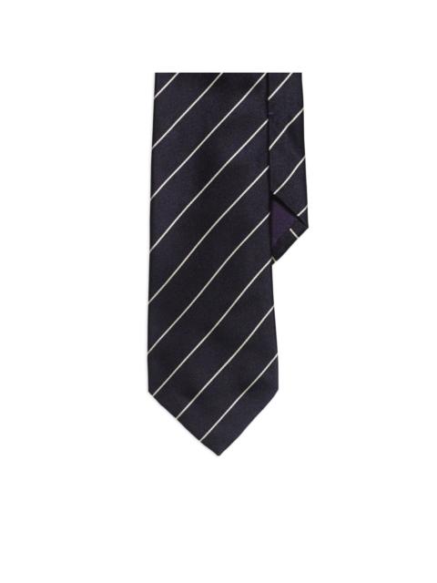 striped satin tie