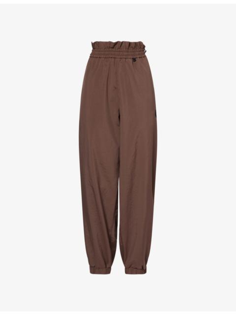 Brand-Patch Woven Jogging Bottoms