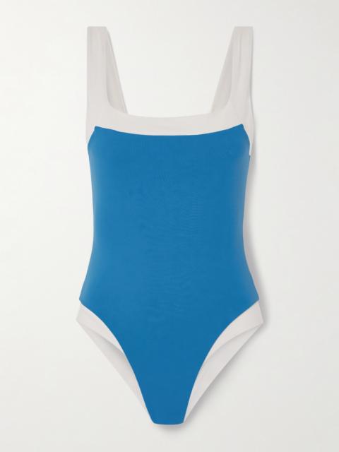 Bianco Two-tone Swimsuit