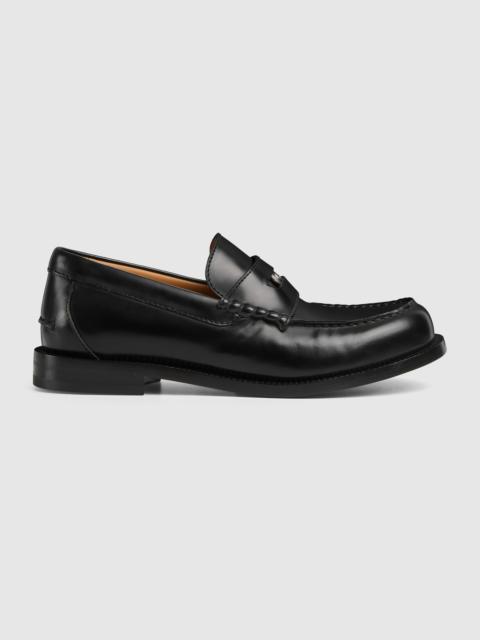Men's loafer with removable detail