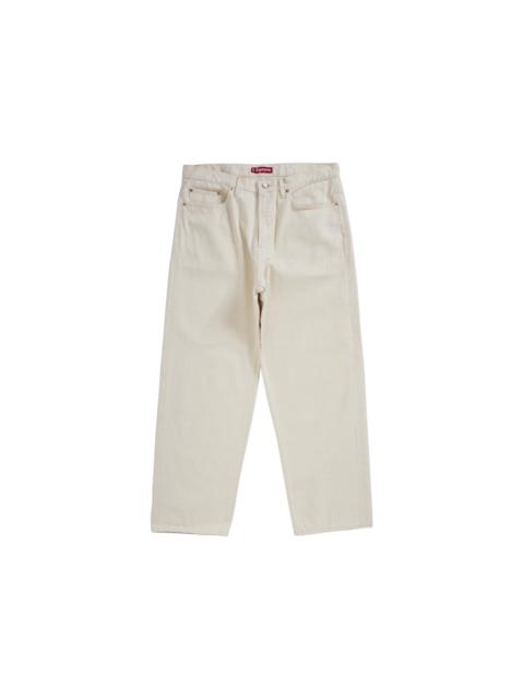 Supreme Baggy Selvedge Jean (FW25) Natural