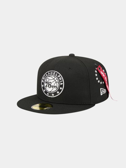 PHILADELPHIA 76ERS X ALPHA X NEW ERA 59FIFTY FITTED CAP