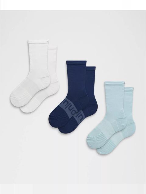 Unisex Power Stride Crew Socks *3 Pack