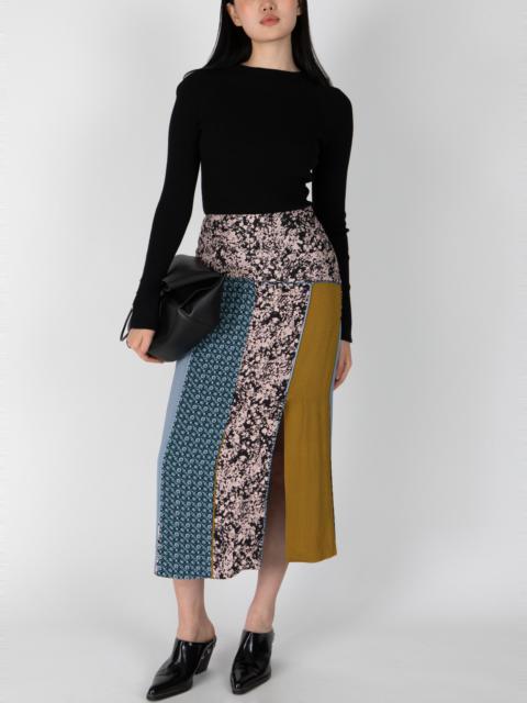 LAVERNE SLIT FRONT SKIRT