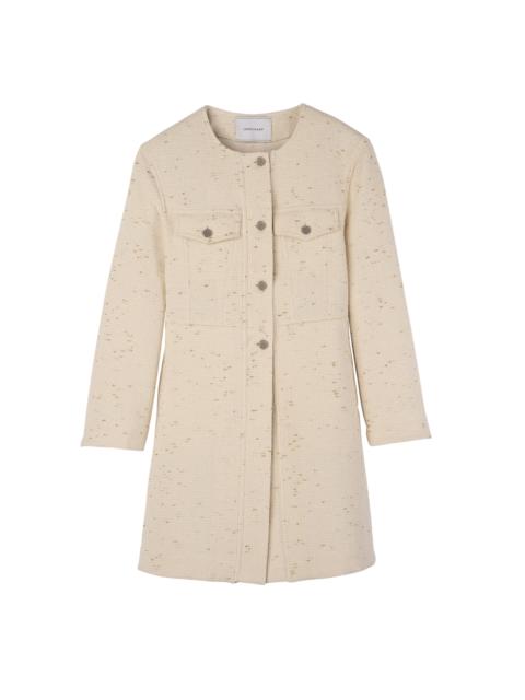 Coat Ivory - Tweed