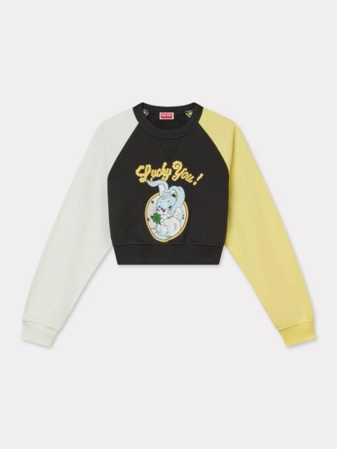 'KENZO Cartoon' cropped sweatshirt in cotton