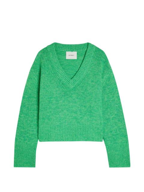 V-neck knitwear