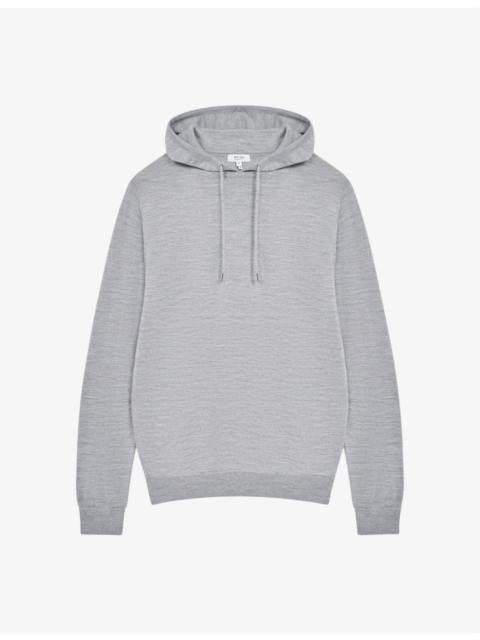Holland wool knit hoody