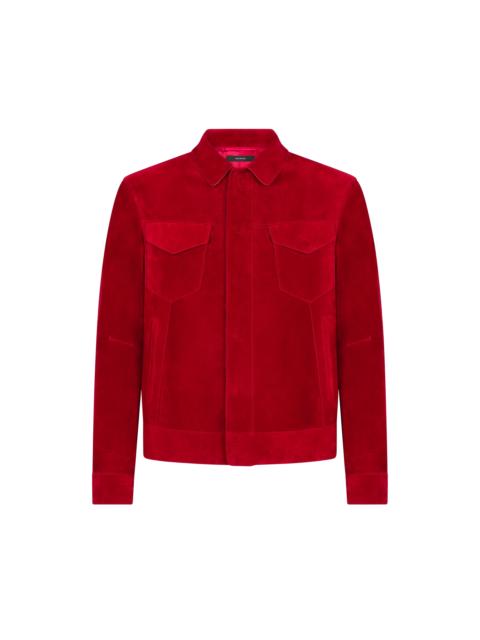 CASHMERE SUEDE WESTERN JACKET