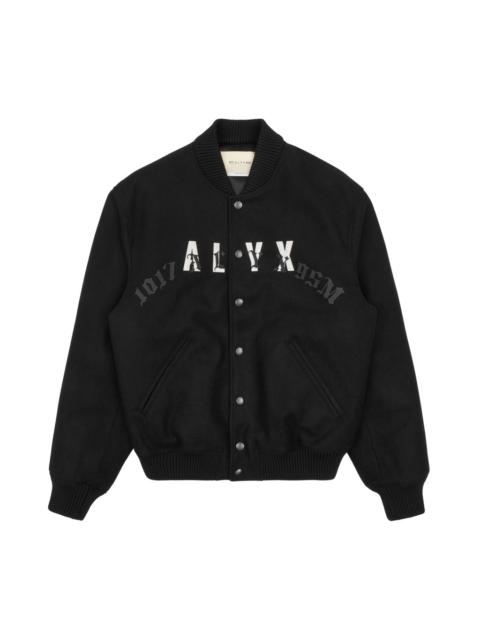 WOOL LOGO VARSITY JACKET